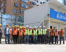 沈陽金廊項目22-1地塊施工工作如火如荼，有序進(jìn)行